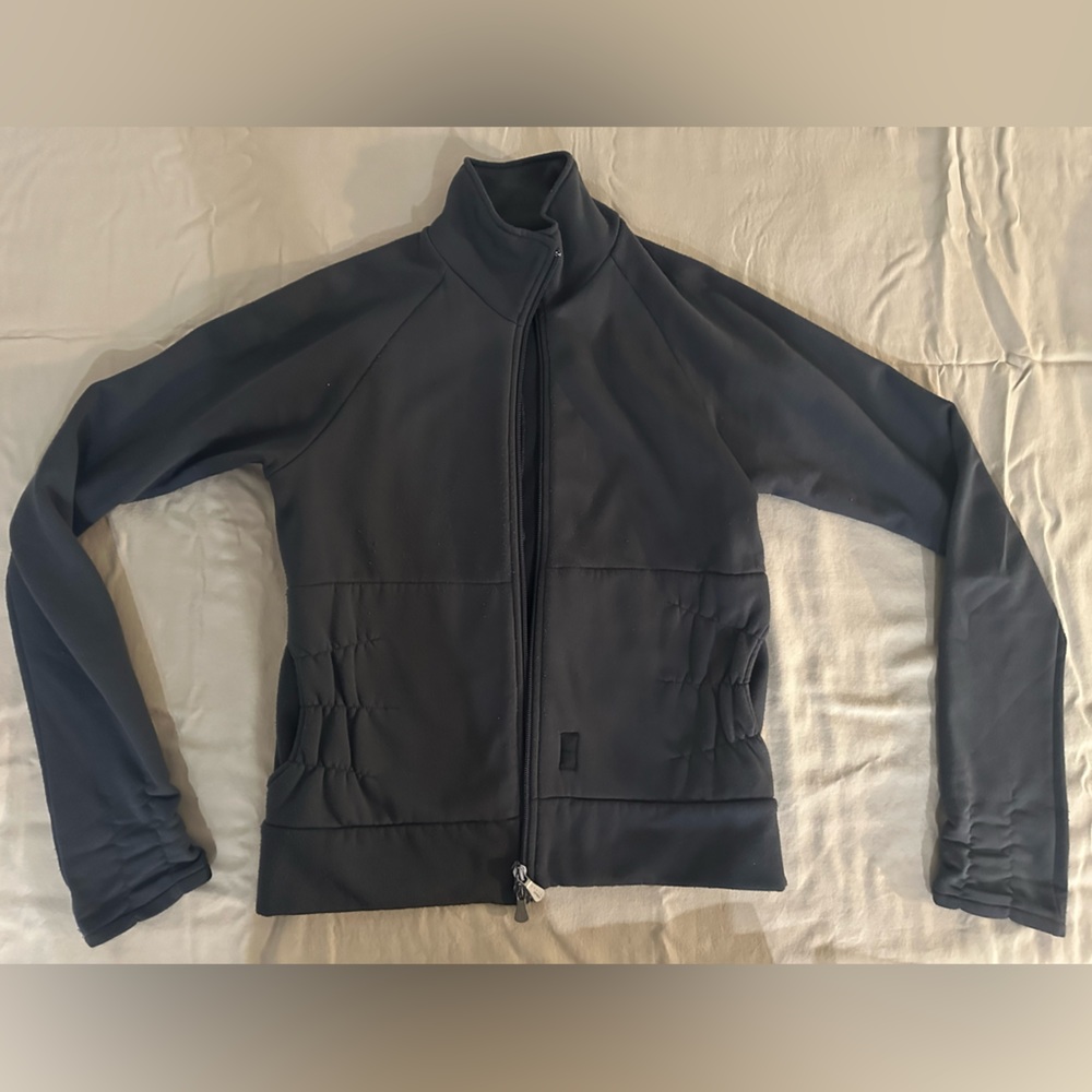 Dark gray Versace Sport zip up jacket